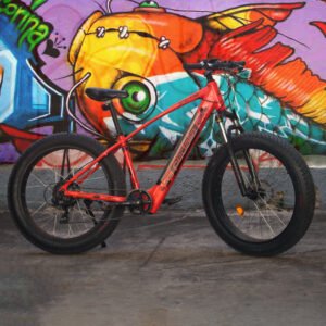 Bicicleta Fat elétrica Spectro 2019 26×4.0 Laranja (Semi nova) #0128