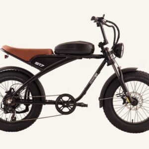 BICICLETA ELÉTRICA OGGI STREET GO S17 PRETA COM SEGURO GRÁTIS POR 12 MESES